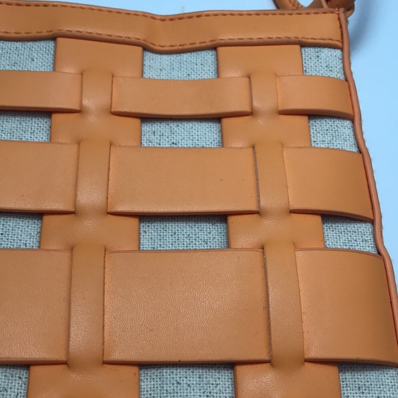 A.new day orange purse, NWT - Picture 8 of 9